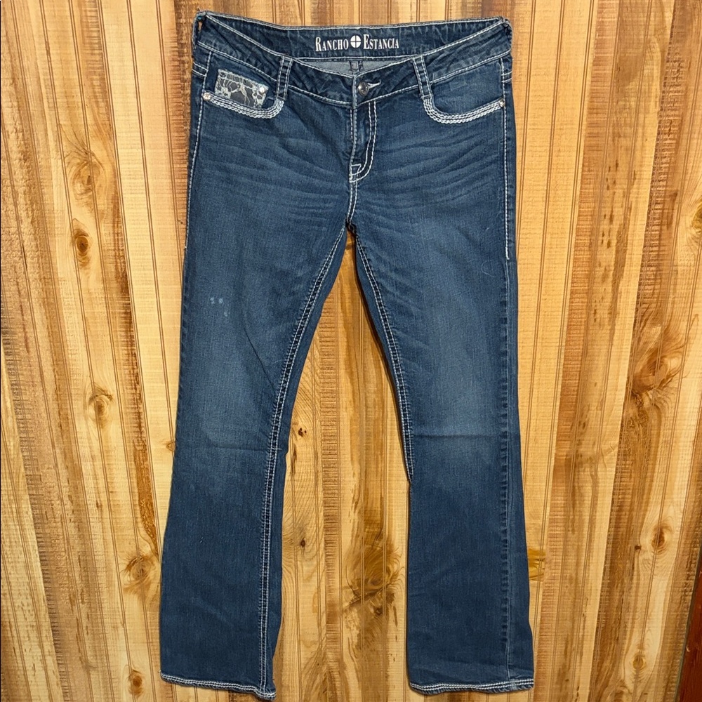 Women's Classic Boot Cut Jeans - Blue